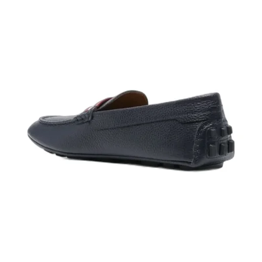 Striped Slip-On Loafers