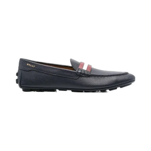 Striped Slip-On Loafers