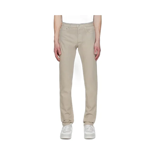 Mid-Rise Tapered Jeans