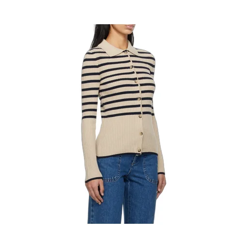 Striped Knit Cardigan