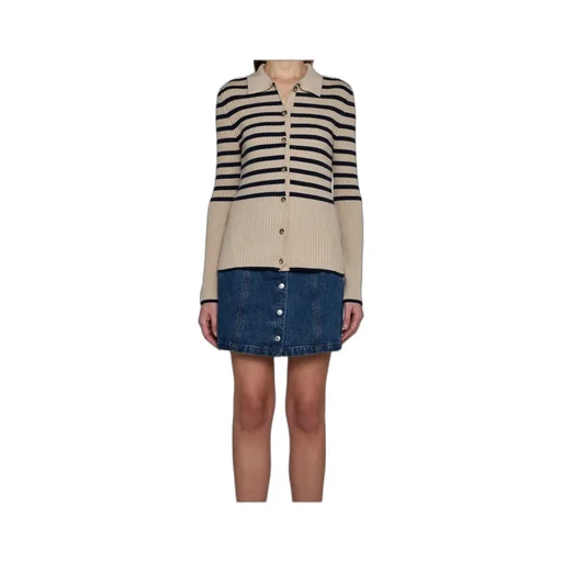 Striped Knit Cardigan