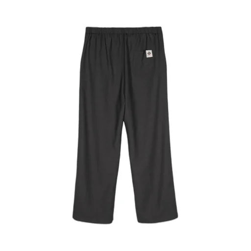 Elasticated Straight-Leg Pants