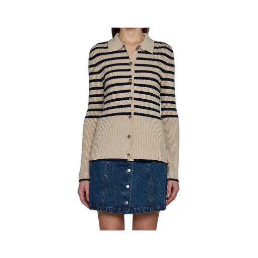 Striped Knit Cardigan