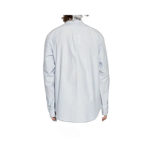Long Sleeved Striped Buttoned Shirt