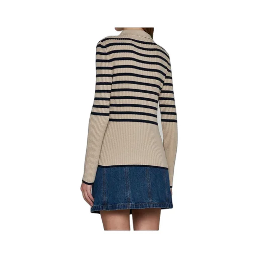 Striped Knit Cardigan