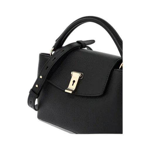 Logo Engraved Foldover-Top Tote Bag