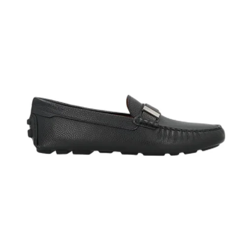 Logo Plaque Slip-On Loafers