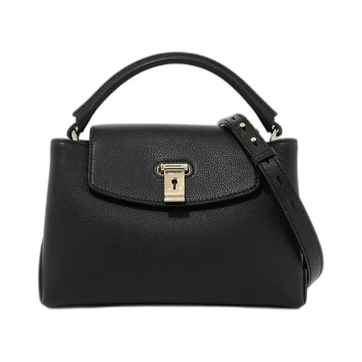 Logo Engraved Foldover-Top Tote Bag