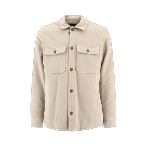 Long Sleeved Buttoned Overshirt