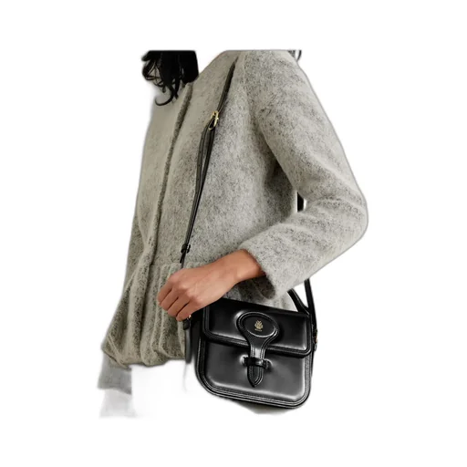Logo Printed Top Handle Bag