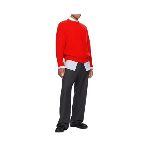 Elasticated Straight-Leg Pants