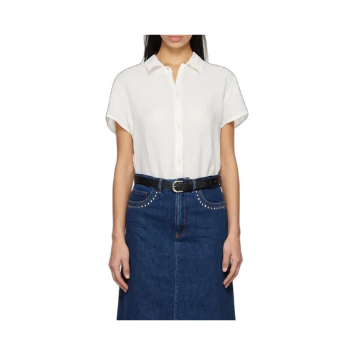 Short-Sleeved Button-Up Shirt