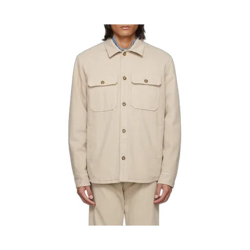 Long Sleeved Buttoned Overshirt