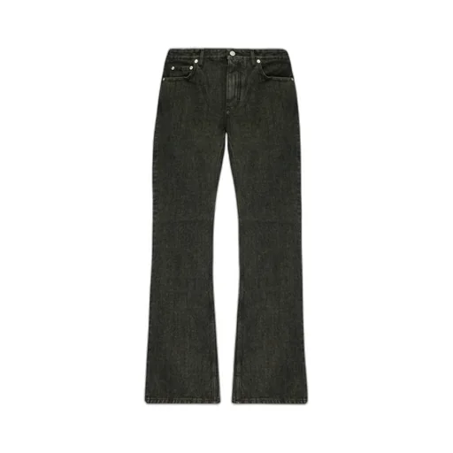 Mid-Rise Straight-Leg Jeans