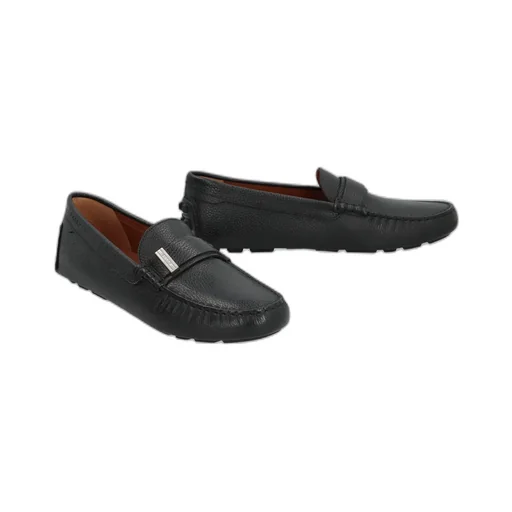 Logo Plaque Slip-On Loafers