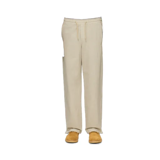 Wide-Leg Drawstring Track Pants