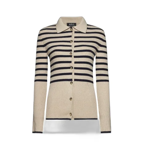 Striped Knit Cardigan