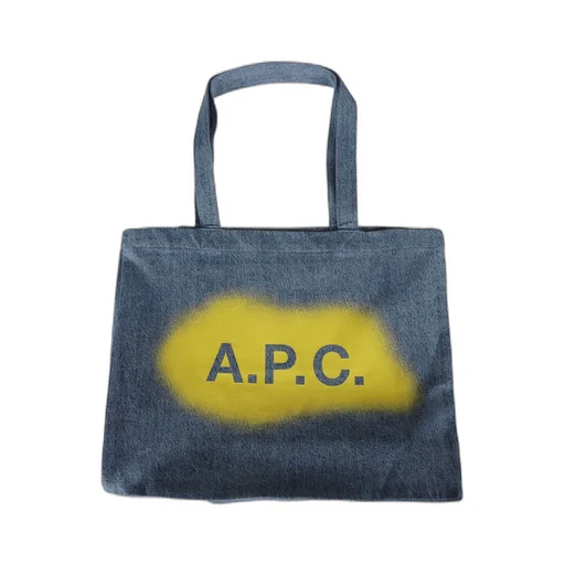 Logo Printed Large Tote Bag