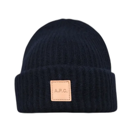 Logo Patch Knitted Beanie