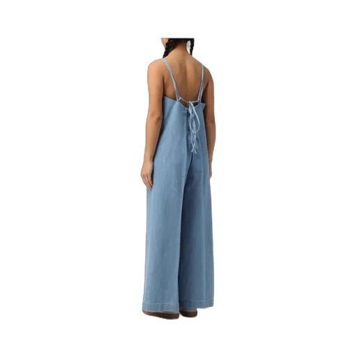 Strapped Wide-Leg Jumpsuit