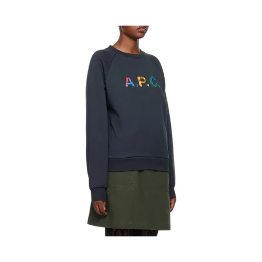 Logo Patch Crewneck Sweatshirt