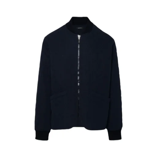 Quilted Bomber Jacket