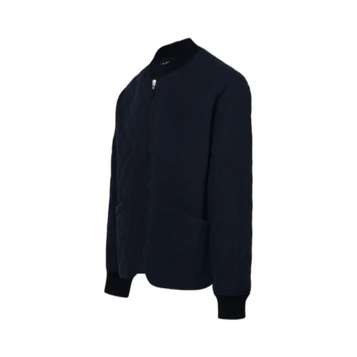 Quilted Bomber Jacket