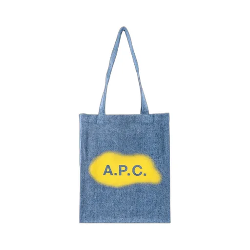 Lou Medium Denim Tote Bag