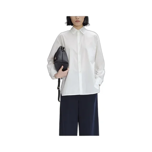 Buttoned Long-Sleeved Shirt
