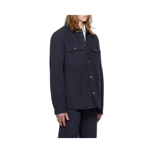 Long Sleeved Buttoned Overshirt