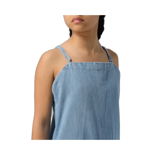 Strapped Wide-Leg Jumpsuit