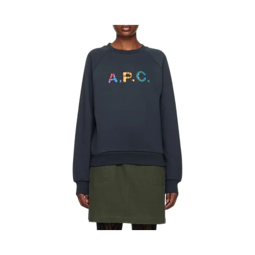 Logo Patch Crewneck Sweatshirt