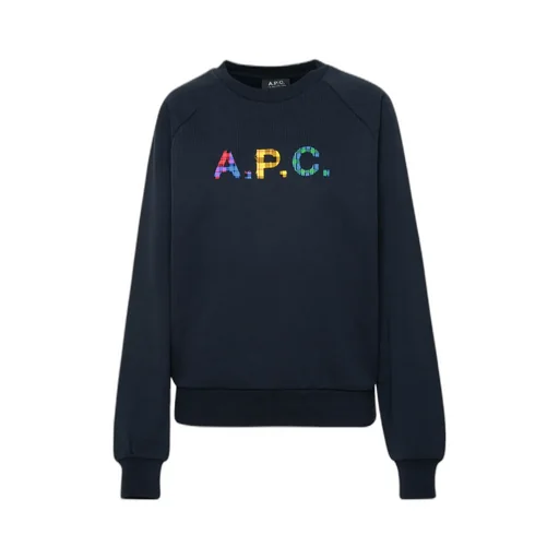 Logo Patch Crewneck Sweatshirt