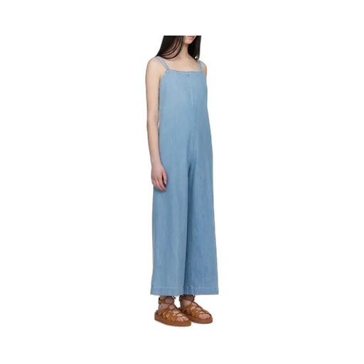Strapped Wide-Leg Jumpsuit
