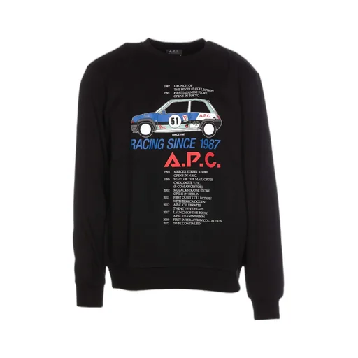 Graphic Printed Crewneck Sweatshirt