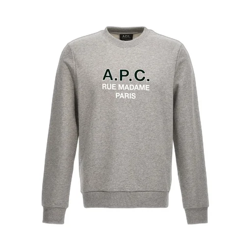 Madame Logo Printed Crewneck Sweatshirt