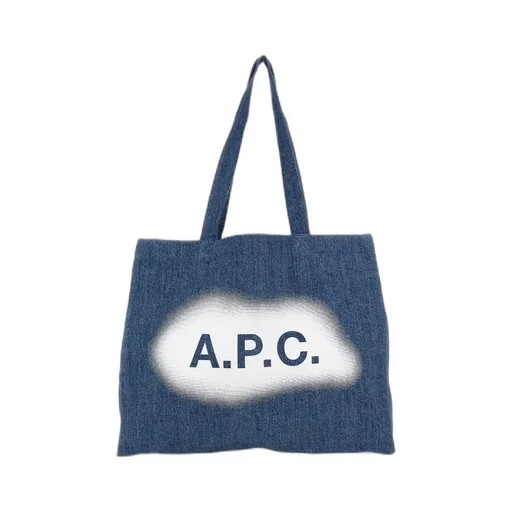 Logo Printed Large Tote Bag