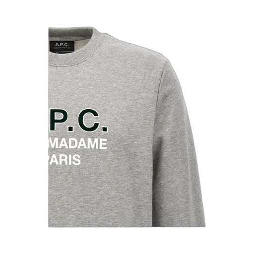 Madame Logo Printed Crewneck Sweatshirt