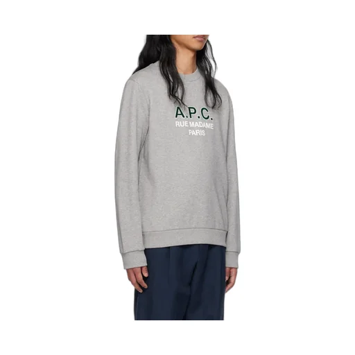 Madame Logo Printed Crewneck Sweatshirt