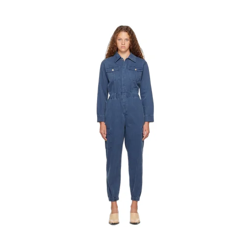 Danica One-Piece Denim Jumpsuit