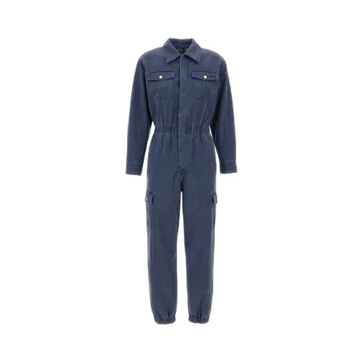 Danica One-Piece Denim Jumpsuit