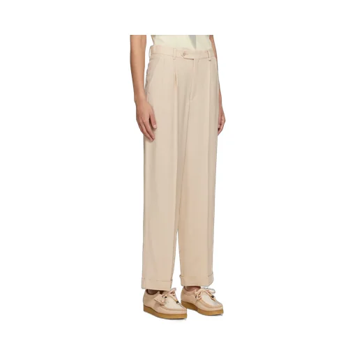Wide Leg Tailored Trousers