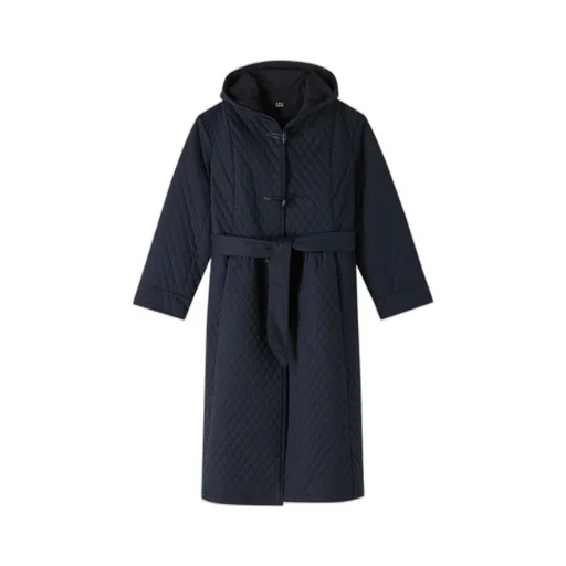 Quilted Belted Coat
