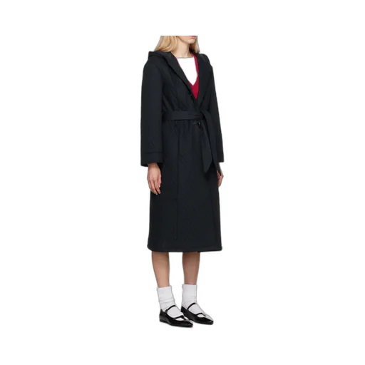 Quilted Belted Coat
