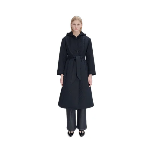 Quilted Belted Coat