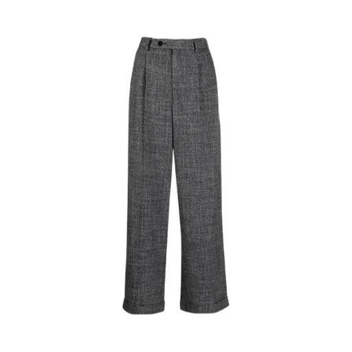 Straight Leg Tailored Trousers