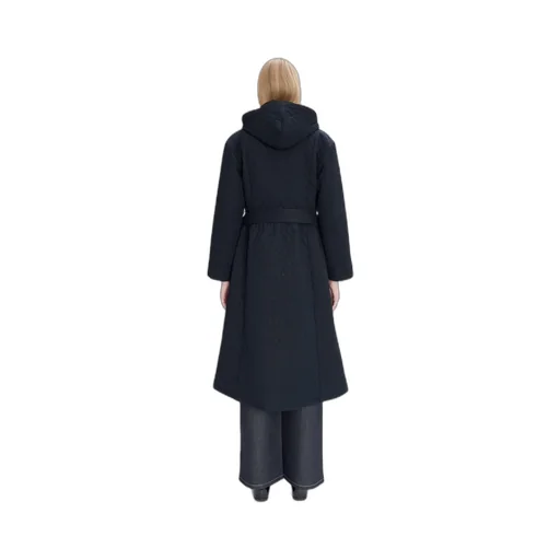 Quilted Belted Coat