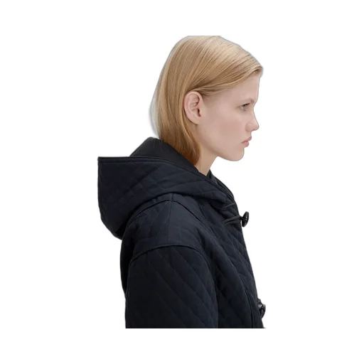 Quilted Belted Coat