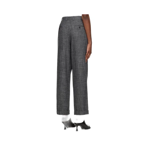 Straight Leg Tailored Trousers
