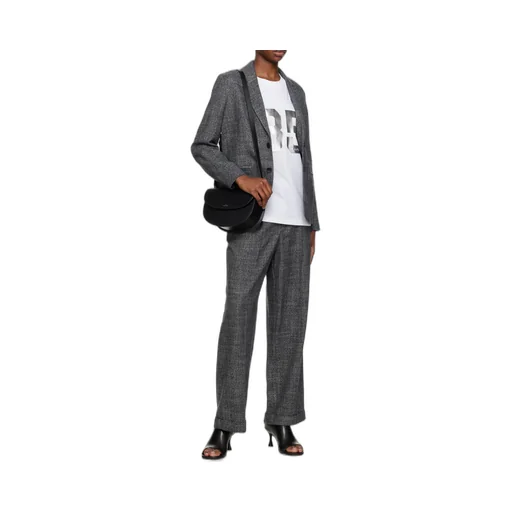Straight Leg Tailored Trousers